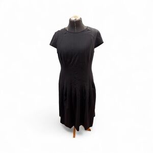 Escada Viacose Black Dress, good condition, size 16
